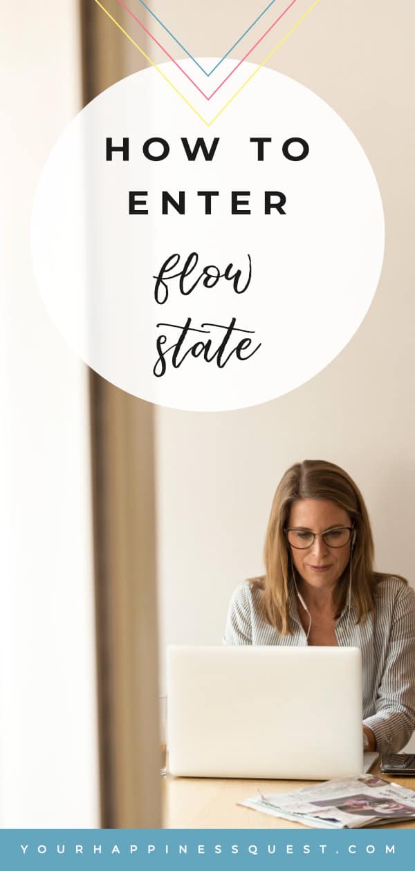 Flow state and how to enter it. Flow states help us increase focus, productivity and creativity. But how do we enter this magical transformational mindset? Most people rarely experience flow state but there are things you can do to enhance the channes of entering it. Read on to learn all about flow states and how to entr them. #flowstate #flow #productivity #time #timemanagement #mindset #positivemindset #lifehacks #motivation #exercisemotivation #exercise #enhanceproductivity #biohack Photo By Linkedin Sales Navigator