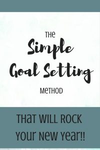 Simple Goal Setting