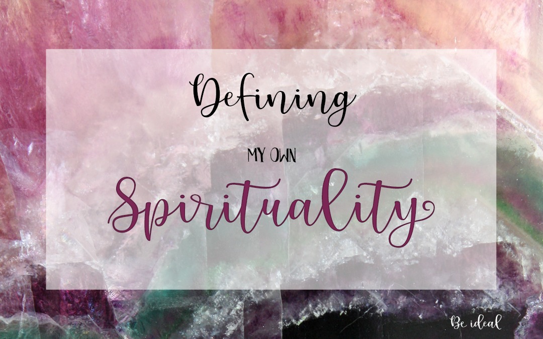 How I began to identify my personal spirituality. A simple first step!