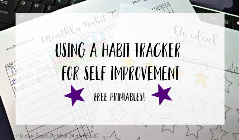 Using a Habit Tracker for Self Improvement