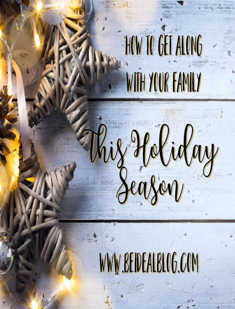 5 ways to try to get along with your family this holiday.