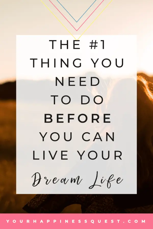 The number 1 thing you need to do before you can live your dream life. #learning #loveyourself #happiness #happy #lifechanging #life #joy #mindset #depression #emotions #positivemindset #happinessquest #mind #health #wellness #selfcare #selfimprovement #personalgrowth #selflove #loveyourself #youdoyou #yourebeautiful #howto #smile #science #healthandwellness #dreamlife #dream #accountability Photo by Sasha Freemind