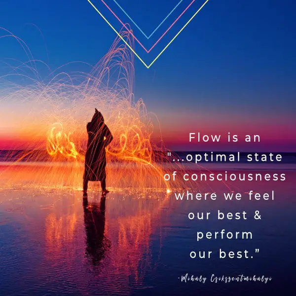 Flow state and how to enter it. Flow states help us increase focus, productivity and creativity. But how do we enter this magical transformational mindset? Most people rarely experience flow state but there are things you can do to enhance the channes of entering it. Read on to learn all about flow states and how to entr them. #flowstate #flow #productivity #time #timemanagement #mindset #positivemindset #lifehacks #motivation #exercisemotivation #exercise #enhanceproductivity #biohack Photo By Aziz Acharki